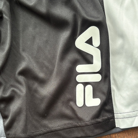 Fila Boys Large sz 14-16 Athletic Shorts - Navy and Black 2 pairs for $8 NWT - Picture 3 of 8